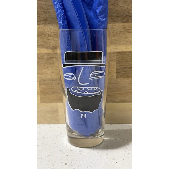 Ur Boy Abe Drinkin' [16oz Willi] - Permanent Hangover Beer Glass - Picture 1 of 2